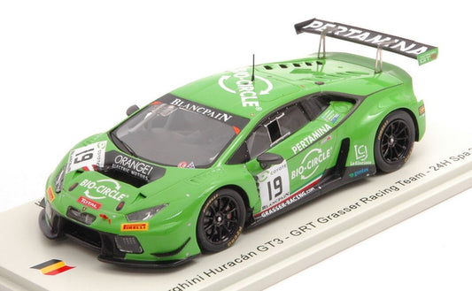 LAMBORGHINI HURACAN GT3 N.19 24 H SPA 2018 GIANMARIA-MAPELLI-P.COMPANC - Spark Model - SB307