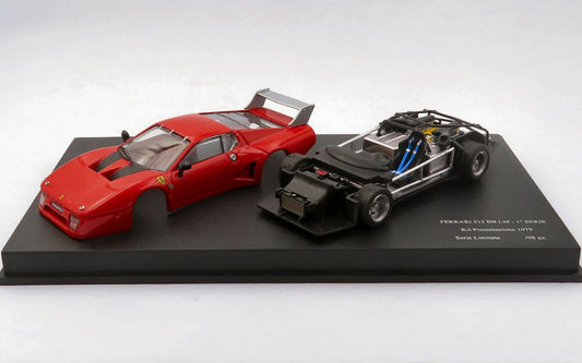 FERRARI 512 BB LM 1^ SERIE KIT PRESENTAZIONE 1979 1:43 - Best Model - BT9820-D