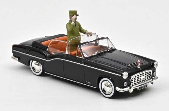 CITROEN 15 CV CHAPRON PRESIDENTIELLE 1968 W/FIGURE 1:43 - Norev - NV153134