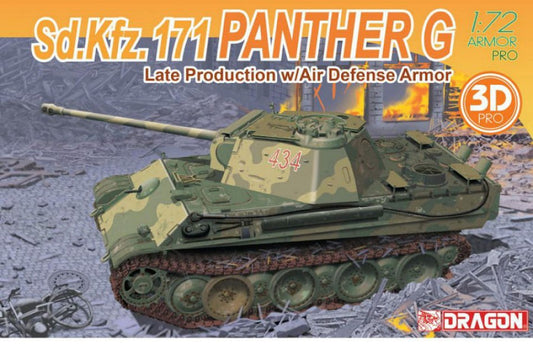 PANTHER G LATE PRODUCTION W/AIR DEFENSE ARMOR KIT 1:72 - Dragon - D7696