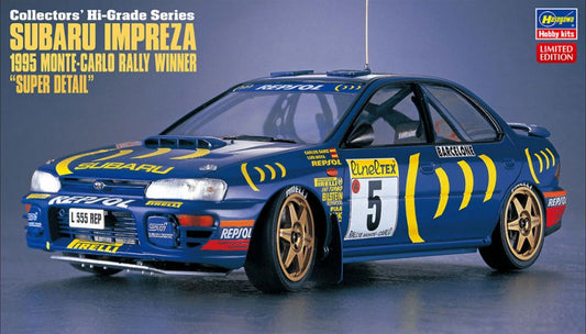 SUBARU IMPREZA 1995 WINNER MONTE CARLO RALLY SUPER DETAIL KIT 1:24 - Hasegawa - HA51151