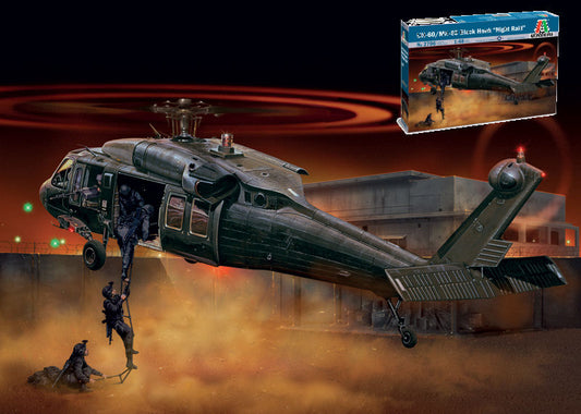 BLACK HAWK NIGHT RAID KIT 1:48 - Italeri - IT2706