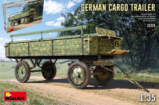 GERMAN CARGO TRAILER KIT 1:35 - Miniart - MIN35320