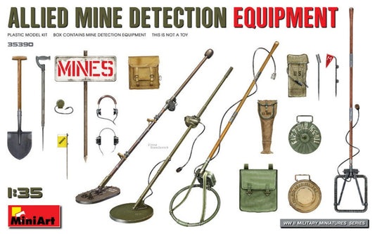 ALLIED MINE DETECTION EQUIPMENT KIT 1:35 - Miniart - MIN35390