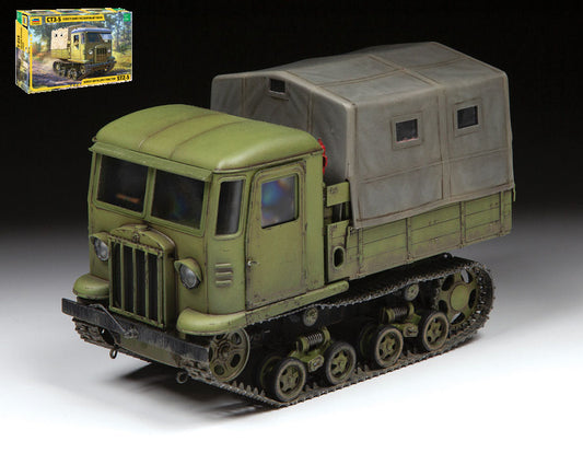 STZ-5 SOVIET ARTILLERY TRACTOR KIT 1:35 - Zvezda - Z3663