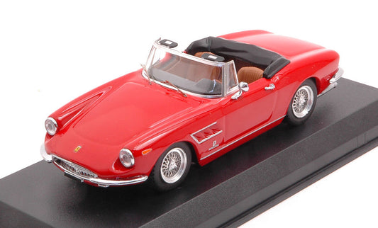 FERRARI 330 GTS 1967 RED RUOTE A RAGGI 1:43 - Best Model - BT9812