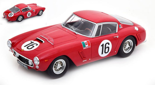 FERRARI 250 GT SWB N.16 LM 1961 TRINTIGNANT-ABATE 1:18 - KK Scale - KKDC180863