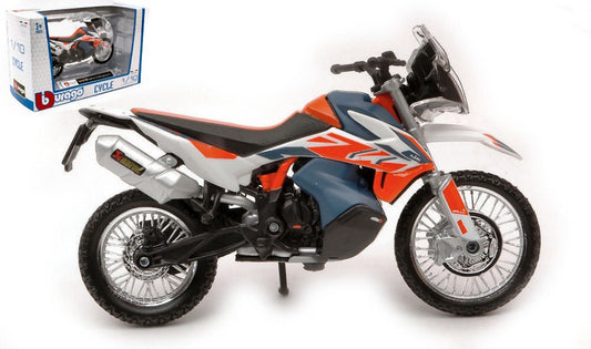 KTM 790 ADVENTURE R RALLY 1:18 - Burago - BU51084