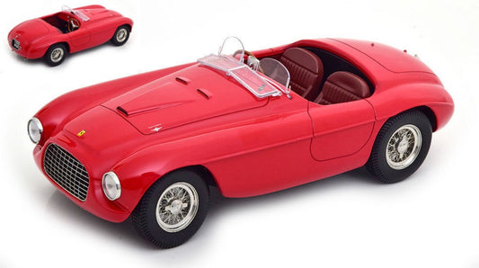 FERRARI 166 MM BARCHETTA 1949 RED 1:18 - KK Scale - KKDC180911