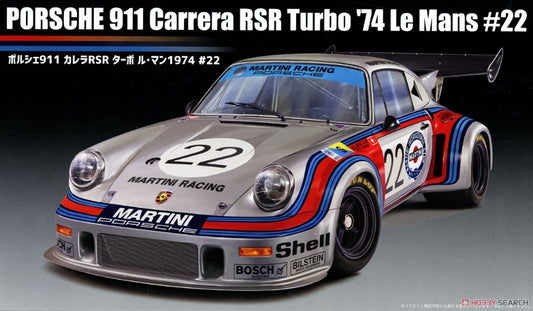 PORSCHE 911 CARRERA RSR TURBO N.22 LE MANS 1974 MARTINI KIT 1:24 - Fujimi - FJ126487