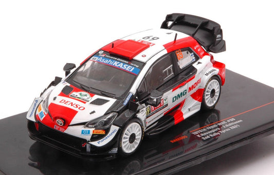 TOYOTA YARIS WRC N.69 RALLY YPRES 2021
ROVANPERA/HALTTUNEN 1:43 - Ixo Model - RAM805