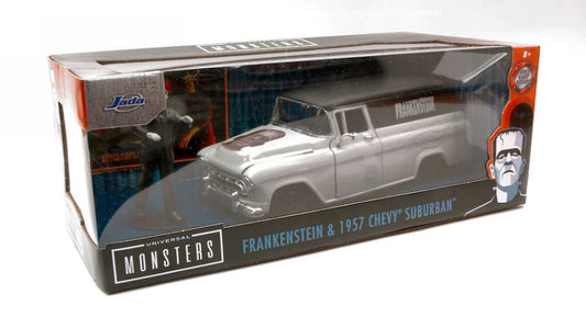 CHEVY SUBURBAN FRANKENSTEIN 1957 1:24 - Jada Toys - JADA55032