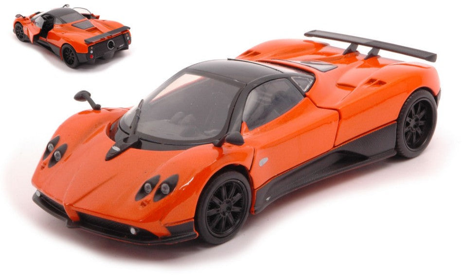 PAGANI ZONDA F 2009 ORANGE 1:24 - MotorMax - MTM73369OR