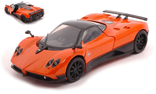 PAGANI ZONDA F 2009 ORANGE 1:24 - MotorMax - MTM73369OR