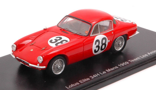 LOTUS ELITE N.38 LM 1959 J.F.MALLE-J.C.VIDILLES 1:43 - Spark Model - S8200
