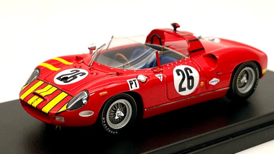 FERRARI 330P N.26 12H SEBRING 1965 GROSSMAN/HUDSON 1:43 - Looksmart - LSRC089