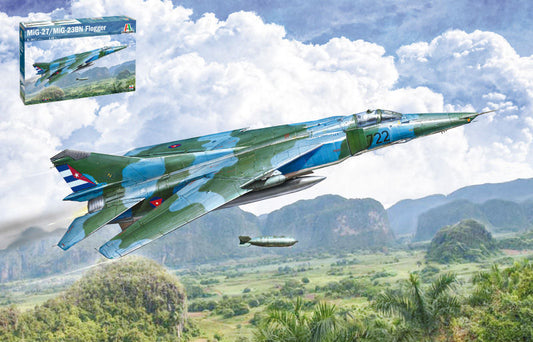MIG-23BN MIG-27D FLOGGER KIT 1:48 - Italeri - IT2817