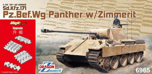 Pz.BEF.Wg.PANTHER W/ZIMMERIT KIT 1:35 - Dragon - D6965