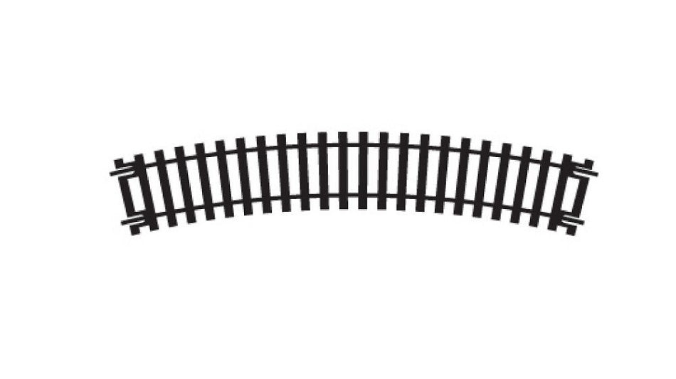 BINARIO CURVO RAGGIO 2 mm 438 1:87 - Rivarossi - R606