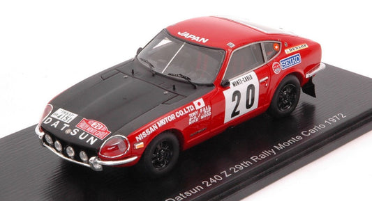 DATSUN 240 Z N.20 29th MONTE CARLO 1972 T.FALL-M.WOOD 1:43 - Spark Model - S6284