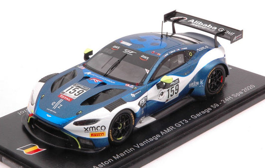 ASTON MARTIN VANTAGE GT3 N.159 24 H SPA 2020 WATSON DE ANGELIS-PULL-H. - Spark Model - SB403