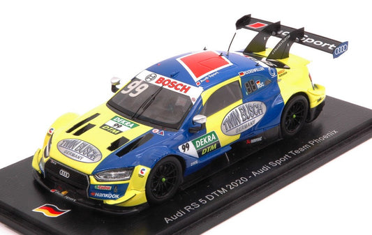 AUDI RS 5 N.99 DTM 2020 MIKE ROCKENFELLER 1:43 - Spark Model - SG655