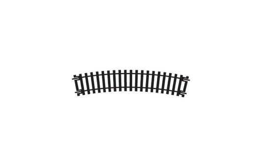 BINARIO CURVO RAGGIO 1 mm 371 ARCO 22,5° 1:87 - Lima - R604
