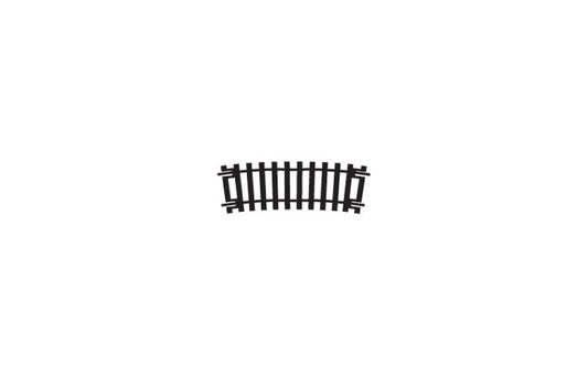 BINARIO CURVO RAGGIO 2 mm 438 ARCO 11,25° 1:87 - Lima - R643