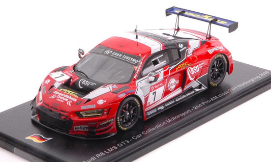 AUDI R8 GT3 N.7 2nd PRO-AM 24 H NURBURGRING 2020 DONTJE-ORTMANN-NIEDER. - Spark Model - SG695