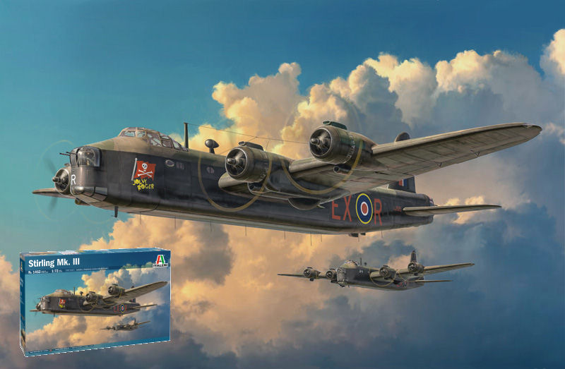 STIRLING Mk.III KIT 1:72 - Italeri - IT1462