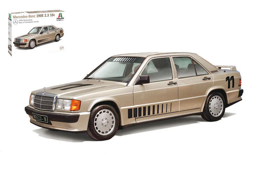 MERCEDES 190 E 2.3 16V KIT 1:24 - Italeri - IT3624
