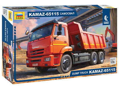 KAMAZ 65115 DUMP TRUCK KIT 1:35 - Zvezda - Z3650