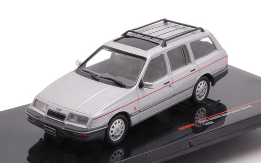 FORD SIERRA GHIA ESTATE 1988 SILVER 1:43 - Ixo Model - CLC391N
