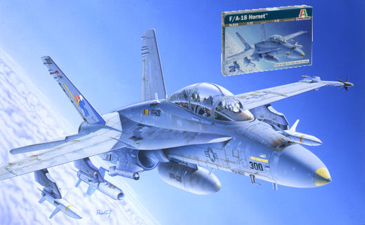 AEREO F/A - 18 C/D KIT 1:72 - Italeri - IT0016