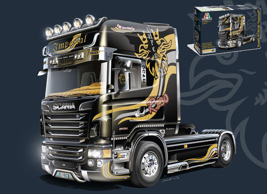 SCANIA R V8 TOPLINE "IMPERIAL" KIT 1:24 - Italeri - IT3883