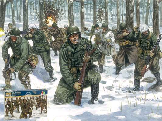 U.S.INFANTRY WINTER UNIFORM KIT 1:72 - Italeri - IT6133