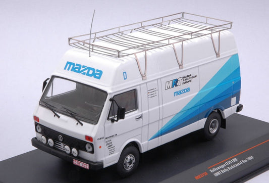VW LT35 LWB RALLY TEAM EUROPE MAZDA 1989 RALLY ASSISTANCE 1:43 - Ixo Model - RAC375X