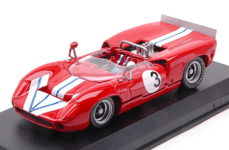 LOLA T70 SPIDER N.3 BRIDGEHAMPTON 1968 G.RALPH 1:43 - Best Model - BT9429