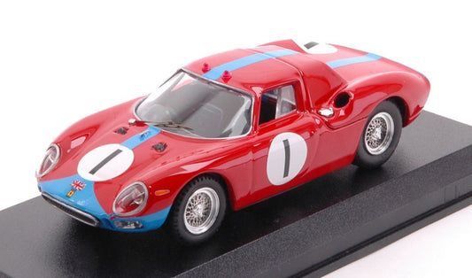 FERRARI 250 LM N.1 WINNER KYALAMI 1964 PIPER-MAGGS 1:43 - Best Model - BT9537