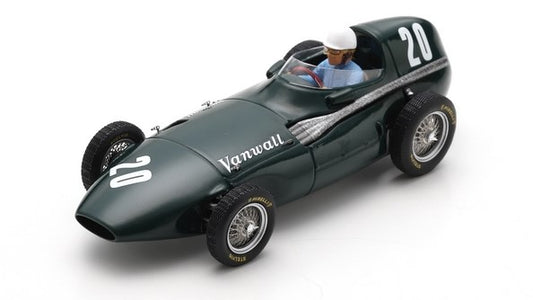 VANWALL VW5 ROY SALVADORI 1957 N.20 FRENCH GP 1:43 - Spark Model - S7205