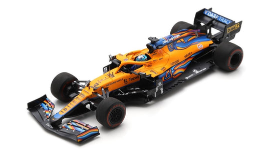 MC LAREN MCL35M DANIEL RICCIARDO 2021 N.3 ABU DHABI GP 1:43 - Spark Model - S7854
