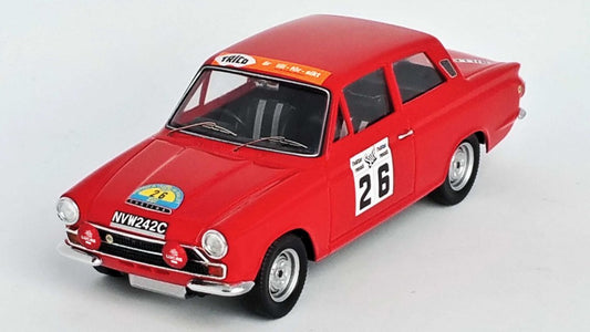 FORD LOTUS CORTINA N.26 10th RALLY OF SWEDEN 1966 ELFORD/DAVENPORT 1:43 - Trofeu - TFRRSE18