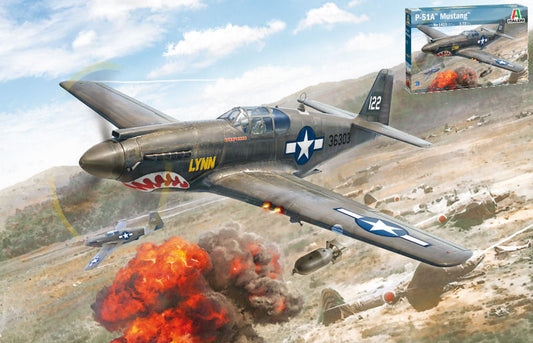 P-51 A MUSTANG KIT 1:72 - Italeri - IT1423