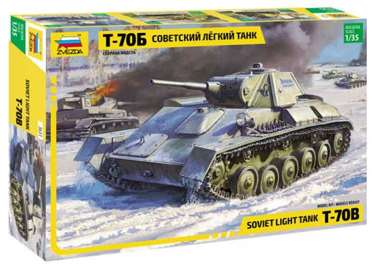 SOVIET TANK T-70 KIT 1:35 - Zvezda - Z3631