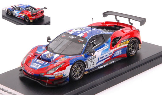 FERRARI 488 GT3 EVO N.72 24H SPA 2020 MOLINA/SIROTKIN/RIGON 1:43 - Looksmart - LSRC085