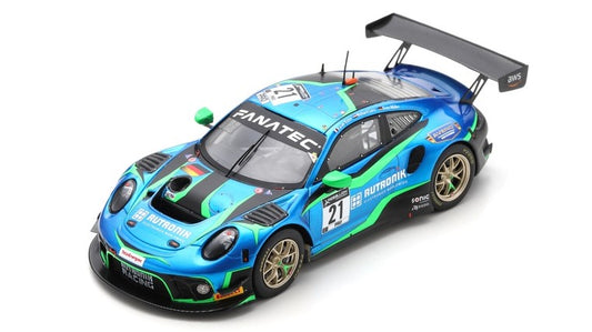 PORSCHE 911 GT3 N.21 24 H SPA 2021 MULLER-LIETZ-ESTRE 1:43 - Spark Model - SB479