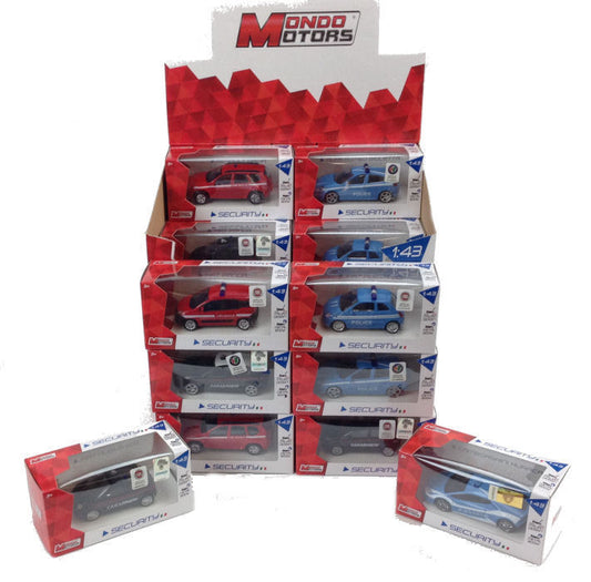 AUTO FORZE DELL'ORDINE ASS.1:43 Pz.24 - Mondo Motors - MM53012