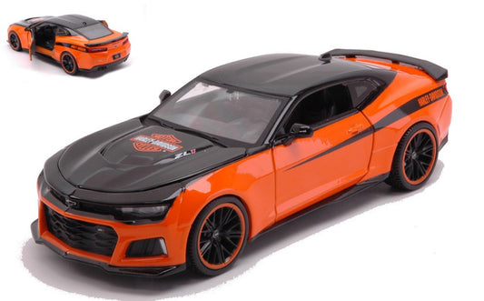 CHEVROLET CAMARO ZL1 CUSTOM 2017 HARLEY DAVIDSON 1:24 - Maisto - MI32271