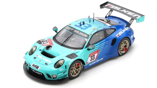 PORSCHE 911 GT3 R N.33 9th 24 H NURBURGRING 2021 BACHLER-WERNER-ARNOLD-P - Spark Model - SG758