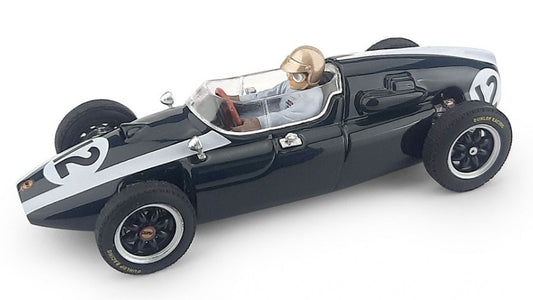 COOPER J.BRABHAM 1959 N.12 WINNER GB GP WORLD CHAMPION + PILOTA 1:43 - Brumm - BM0278BCH